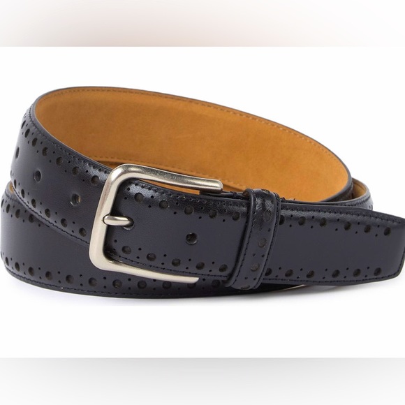 Cole Haan Other - NWT Cole Haan 35mm Brogue belt, black, 32
